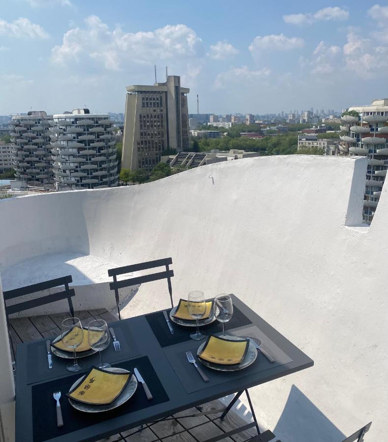 14Eme Et Der Etage "Arty" Avec 2 Chambres Et Vue Panoramique ! Créteil Zewnętrze zdjęcie