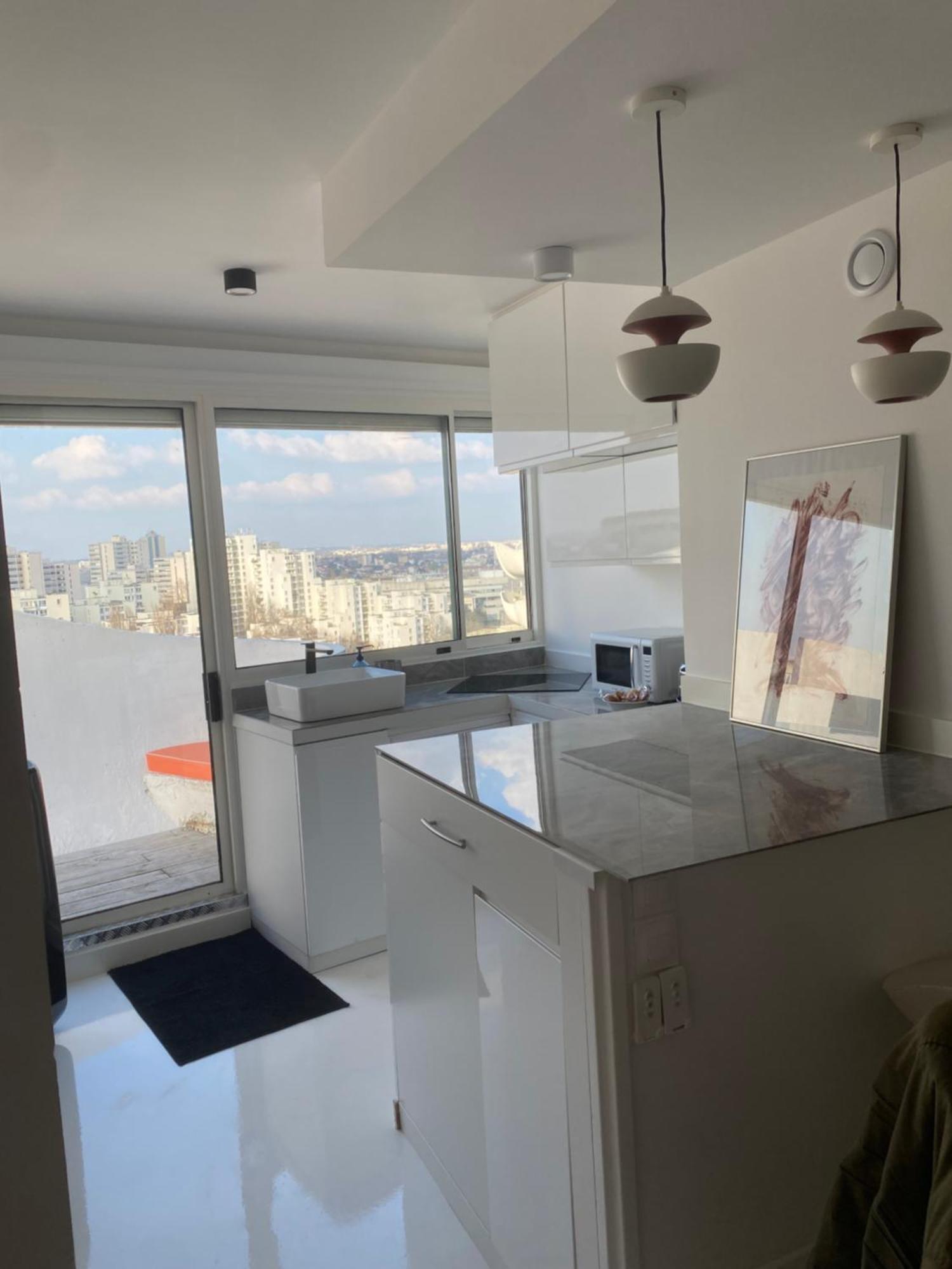 14Eme Et Der Etage "Arty" Avec 2 Chambres Et Vue Panoramique ! Créteil Zewnętrze zdjęcie